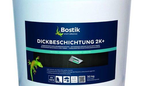 Masa Dickbeschichtung 2K+ marki Bostik do hydroizolacji pionowej – solidne wsparcie u podstaw